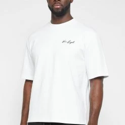 Man T-Shirts Van Gogh Graphic T-Shirt - White T-SHIRTS & TOPS