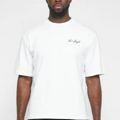 Man T-Shirts Van Gogh Graphic T-Shirt - White T-SHIRTS & TOPS