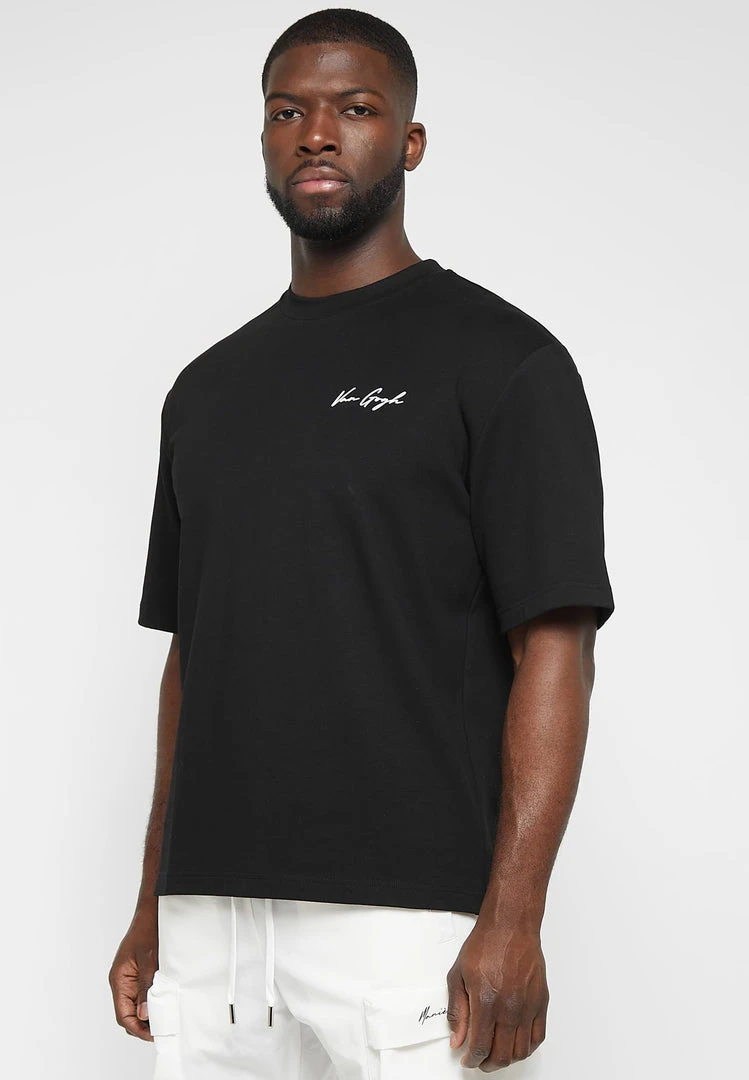 Man T-Shirts T-SHIRTS & TOPS Van Gogh Graphic T-Shirt - Black