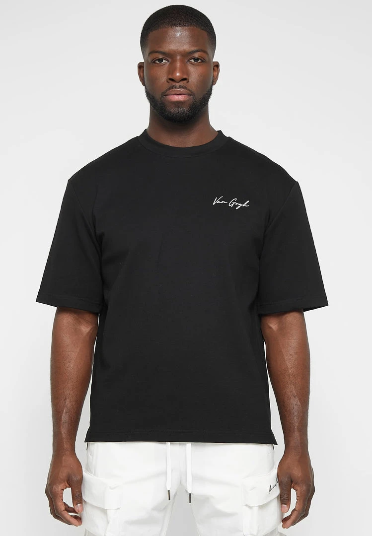 Man T-Shirts T-SHIRTS & TOPS Van Gogh Graphic T-Shirt - Black