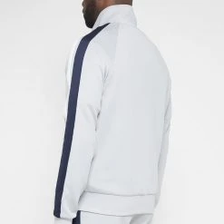 Man Tracksuit Tops TRACKSUITS Twin Stripe Track Jacket - Grey