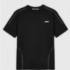 Man T-Shirts Taped Tech T-Shirt - Black T-SHIRTS & TOPS