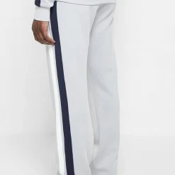 Man Tracksuit Bottoms Twin Stripe Track Pants - Grey TRACKSUITS