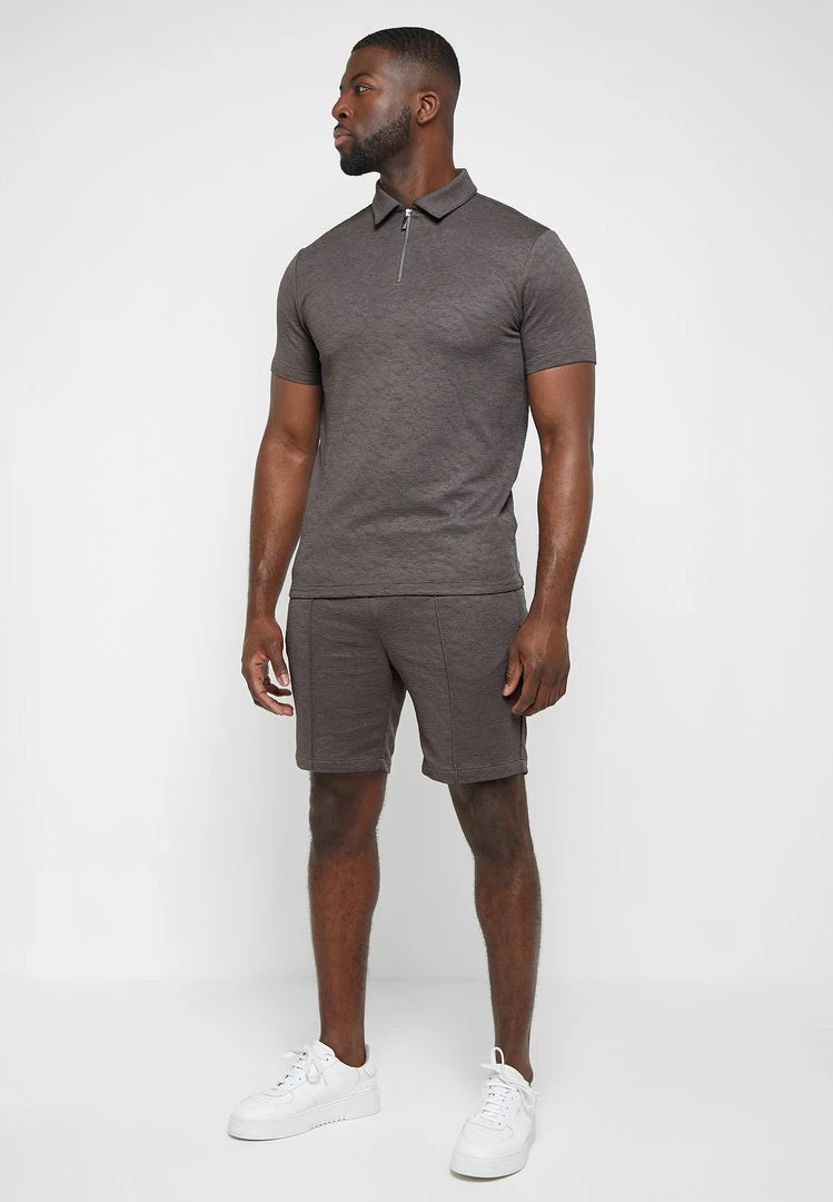 Man Shorts Jacquard Shorts - Grey SHORTS SETS