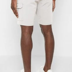 Man Shorts SHORTS SETS Technical Cargo Shorts - Stone