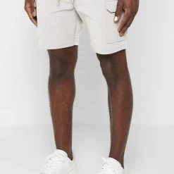 Man Shorts SHORTS SETS Technical Cargo Shorts - Stone