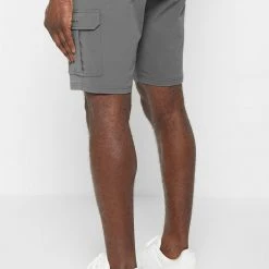 Man Shorts Technical Cargo Shorts - Grey
