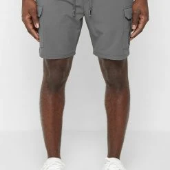 Man Shorts Technical Cargo Shorts - Grey