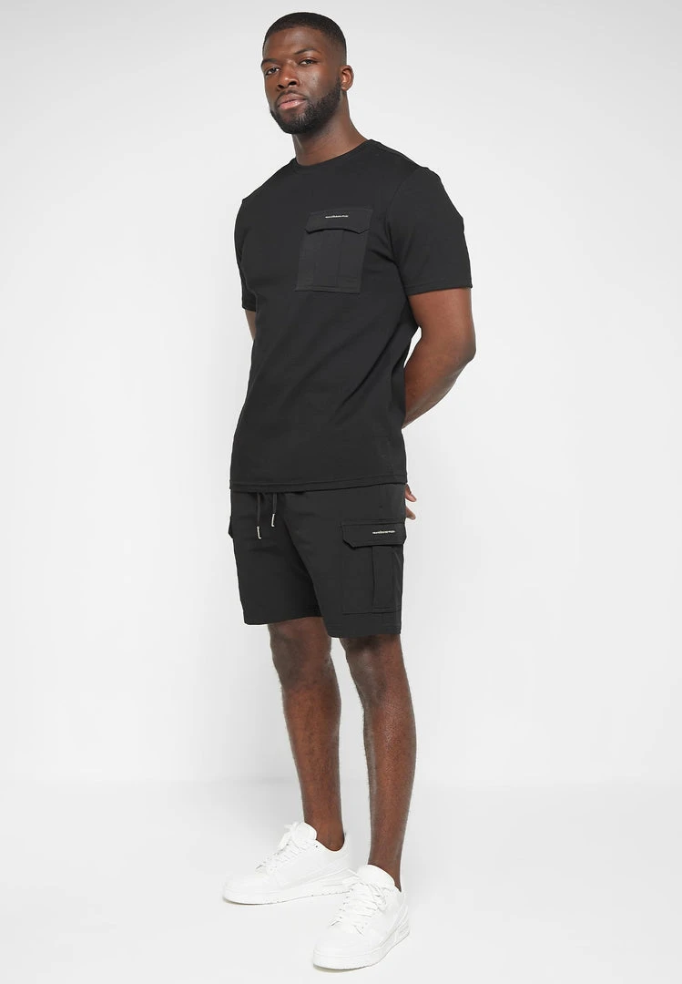 Man Shorts SHORTS SETS Technical Cargo Shorts - Black