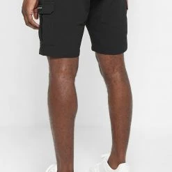 Man Shorts SHORTS SETS Technical Cargo Shorts - Black
