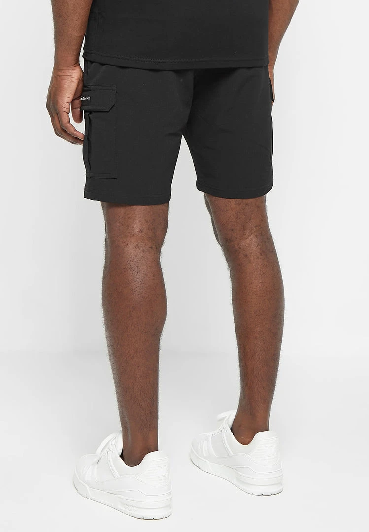 Man Shorts SHORTS SETS Technical Cargo Shorts - Black
