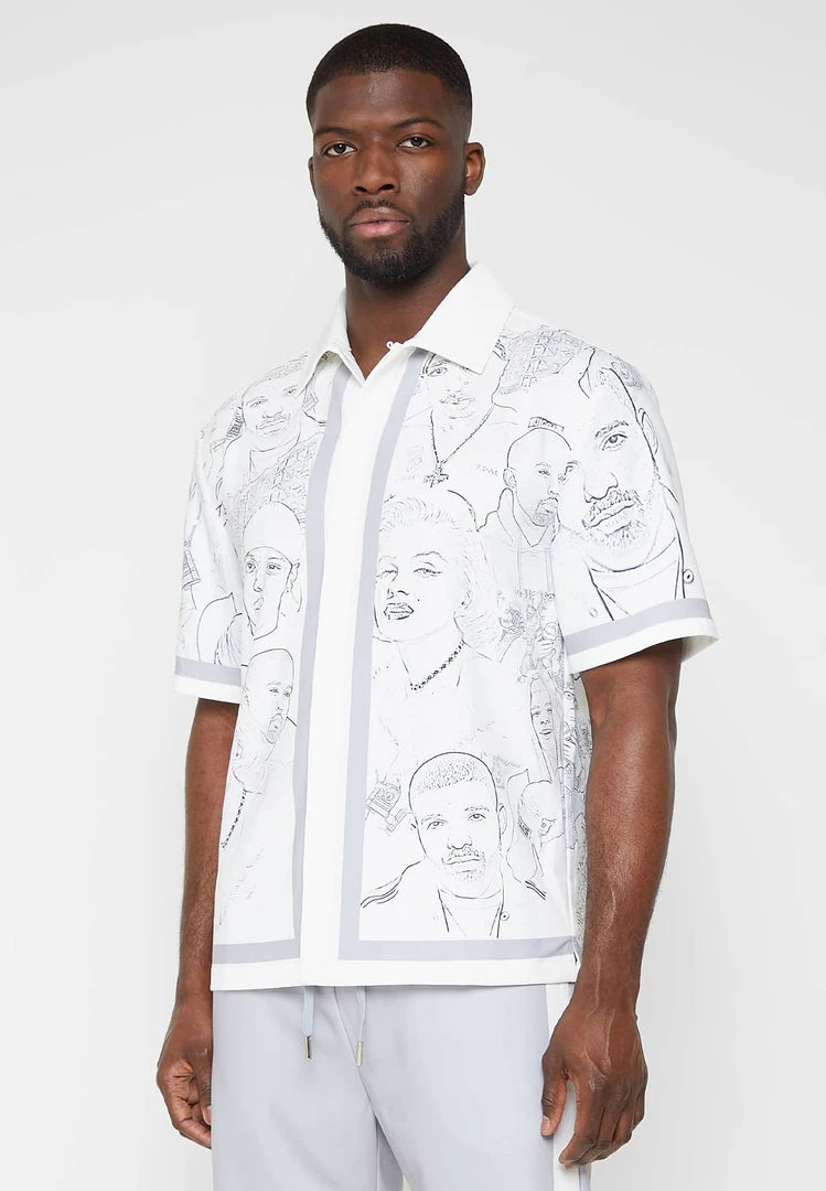 Man Shirts Icon Shirt - White