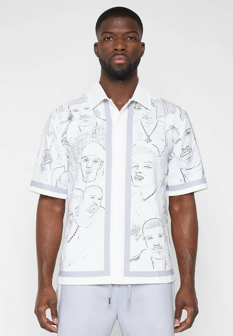 Man Shirts Icon Shirt - White
