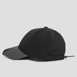 Man Accessories Angular Tech Cap - Black / Charcoal