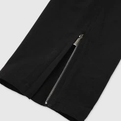 Man Casual Trousers Astronaut Multi-Pocket Cargo Pants - Black