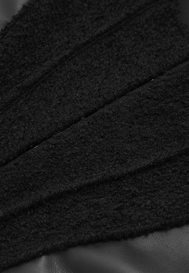 Woman Tops Boucle Corset Top - Black TOPS & T SHIRTS