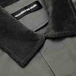 Man Jackets CO-ORDS Cotton Canvas Cargo Jacket - Olive Green