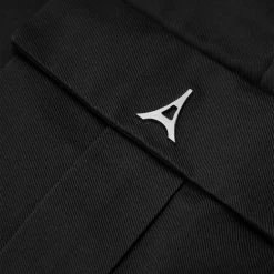 Man Casual Trousers Cotton Canvas Cargo Pants - Black