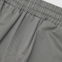 Man Casual Trousers Cotton Canvas Cargo Pants - Olive Green