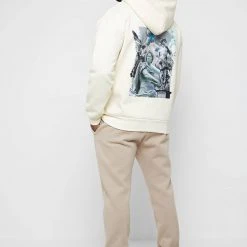Man Hoodies Limited Edition Colossal Hoodie - Cream
