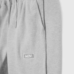 Man Tracksuit Bottoms TRACKSUITS Contrast Panel Tracksuit Bottoms - Grey