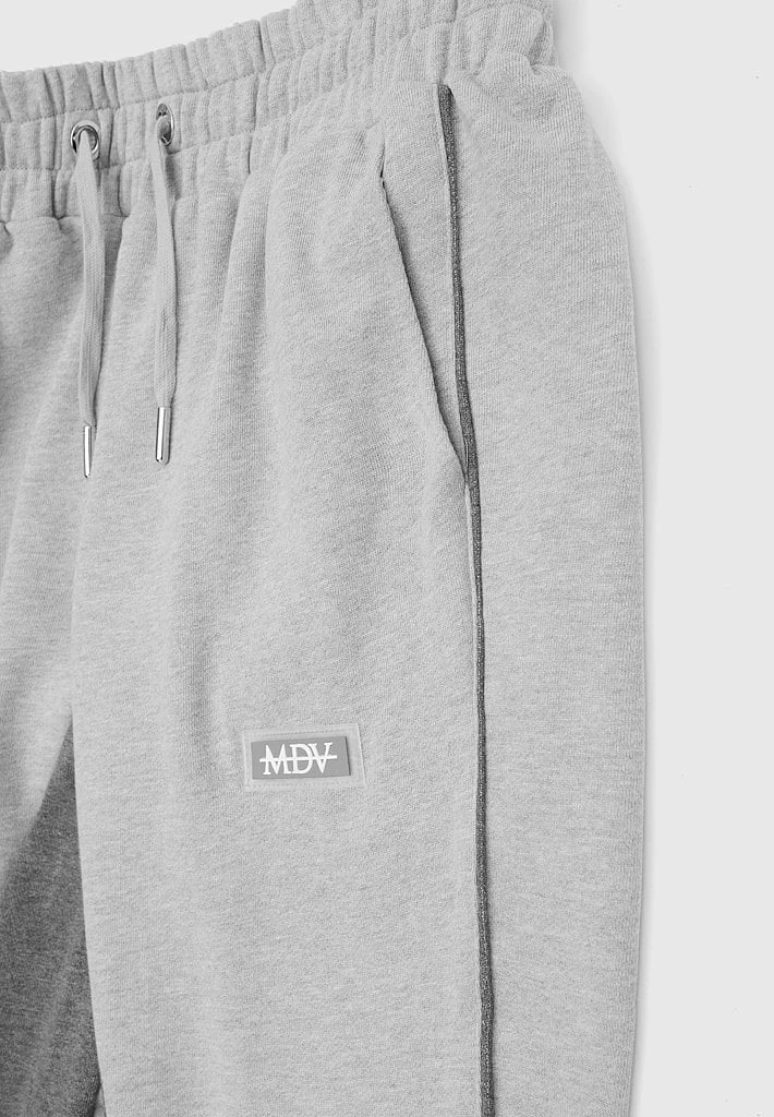 Man Tracksuit Bottoms TRACKSUITS Contrast Panel Tracksuit Bottoms - Grey