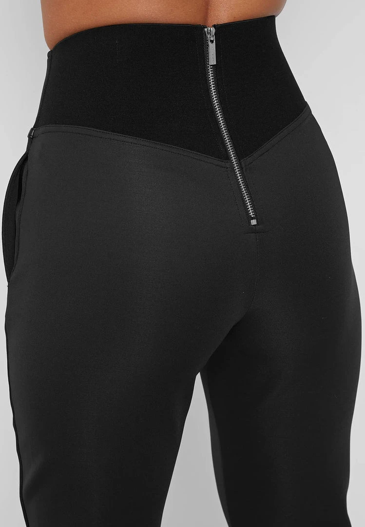 Woman Tracksuits Corset Joggers - Black