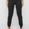 Woman Tracksuits Corset Joggers - Black