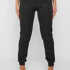 Woman Tracksuits Corset Joggers - Black