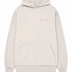 Woman Essential Essential Hoodie - Stone TRACKSUITS