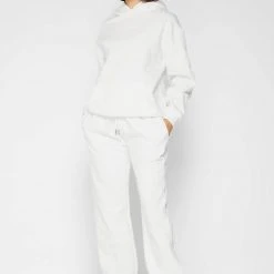 Woman Essential Essential Joggers - Off White TRACKSUITS