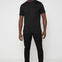 Man T-Shirts Essential T-Shirt - Black T-SHIRTS & TOPS
