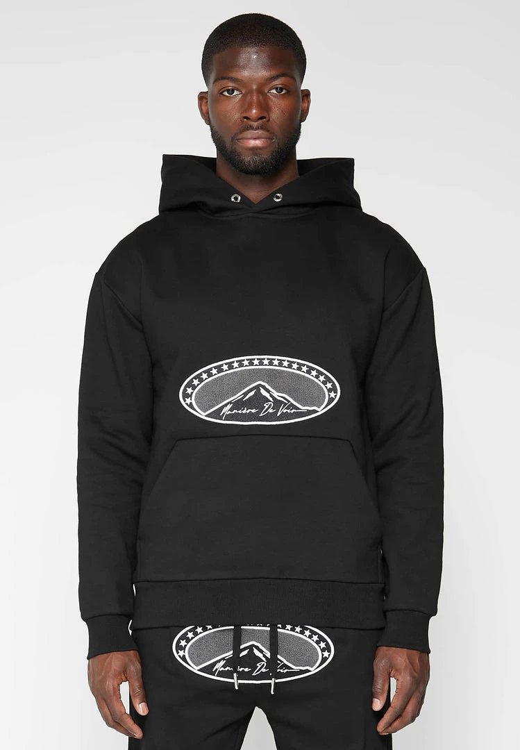 Man Hoodies Everest Hoodie - Black TRACKSUITS