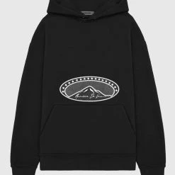 Man Hoodies Everest Hoodie - Black TRACKSUITS