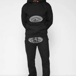 Man Hoodies Everest Hoodie - Black TRACKSUITS