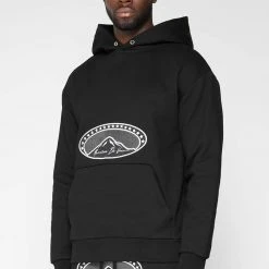 Man Hoodies Everest Hoodie - Black TRACKSUITS