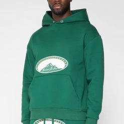 Man Hoodies Everest Hoodie - Green TRACKSUITS