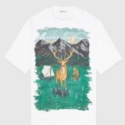Man T-Shirts T-SHIRTS & TOPS Forest Graphic T-Shirt - White