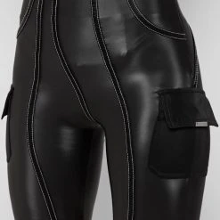 Woman Shorts High Waisted Cycling Shorts - Black CO-ORDS