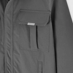 Man Jackets CO-ORDS Technical Cargo Jacket - Dark Grey