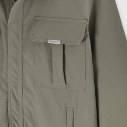 Man Jackets Technical Cargo Jacket - Olive Green CO-ORDS