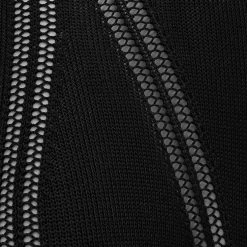 Woman Jumpsuits Knitted Contour Playsuit - Black JUMPSUITS & PLAYSUITS