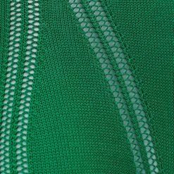 Woman Jumpsuits Knitted Contour Playsuit - Green