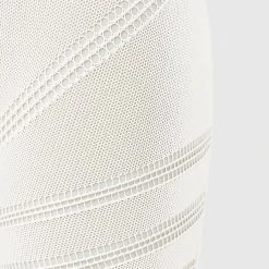 Woman Jumpsuits Knitted Contour Jumpsuit With Sleeves - Cream