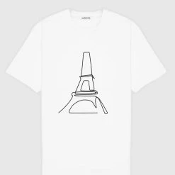 Man T-Shirts L'Eiffel T-Shirt - White