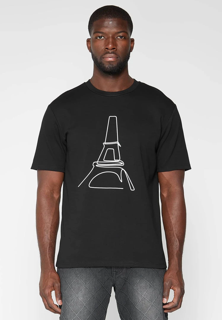 Man T-Shirts T-SHIRTS & TOPS L'Eiffel T-Shirt - Black