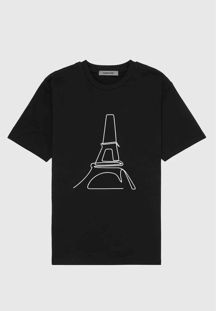 Man T-Shirts T-SHIRTS & TOPS L'Eiffel T-Shirt - Black