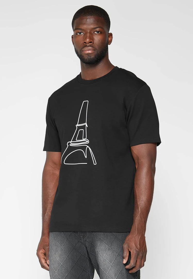 Man T-Shirts T-SHIRTS & TOPS L'Eiffel T-Shirt - Black