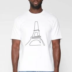 Man T-Shirts L'Eiffel T-Shirt - White