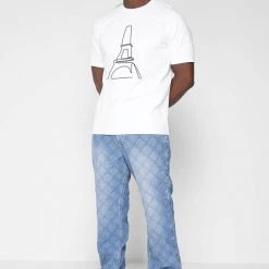 Man T-Shirts L'Eiffel T-Shirt - White